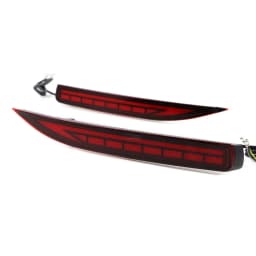 LED Reflector Rear Bumper Tail Light for Toyota Corolla Sedan 2019 2020 2021 Driving Brake Lamp with Dynamic Turn Signal YX Type