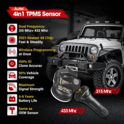 Autel Sensor TPMS 2in1 315MHz 433MHz MX-Sensor Tire Pressure Monitor System Sensor OE-Level Programmable Cloneable TPMS Sensor
