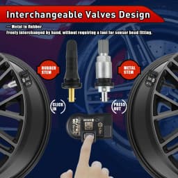 Autel Sensor TPMS 2in1 315MHz 433MHz MX-Sensor Tire Pressure Monitor System Sensor OE-Level Programmable Cloneable TPMS Sensor