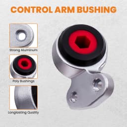2x Front Right Left Control Arm Polyurethane Bushes For BMW 3 Series E46 Z4 E85 31121095278