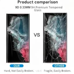 3Pcs Curved Tempered Glass For Samsung Galaxy S23 S21 S22 S24 Ultra S20 Plus Screen Protector For Samsung Note 9 10 20 S10 S9