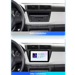 Apple Carplay Android Auto Car Multimedia Player for Skoda Fabia 3 III 2015 GPS Tracker Autoradio 360°Vehicle Camera DVR in Dash