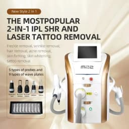Factory Direct Sales M22 Photon Skin Rejuvenation OPT IPL Vascular Acne Removal Nd Yag Tattoo Remove Hair Removal Machine