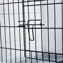 PawHut Rabbit Hutch w/ Removable Tray Openable Top for Indoors & Outdoors Grey