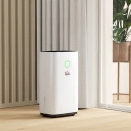 HOMCOM 20L/Day Portable Quiet Dehumidifier for Home, Electric Air De-Humidifier