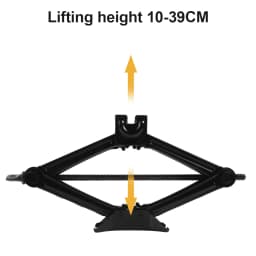 Car Scissor Jack with Hand Crank 2.5T Portable Labor-saving Car Jack Car Repair Tool Set with Wrenches Socket Tow rope