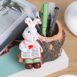 Succulent Plant Pots Bunny Resin Garden Container Rabbit Succulent Planter Garden Pots For Yard Patio Lawn Balcony Indoor