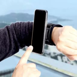 360 Degree Rotatable Wristband Cell Phone Wrist Holder Biking Detachable Armband Cellphone Bracket For Smartphones Accessories