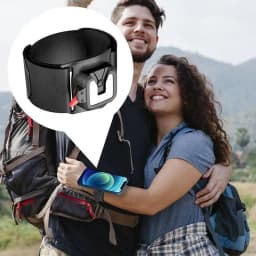360 Degree Rotatable Wristband Cell Phone Wrist Holder Biking Detachable Armband Cellphone Bracket For Smartphones Accessories