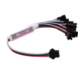 1-10PCS DC5-24V Mini SPI Signal Repeater Amplifier for WS2812B WS2811 1903 16703 IC Pixel RGB LED Strip Addressable Dream Color