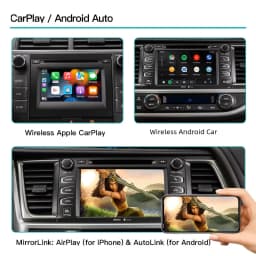 AUTOABC 2025 Wireless Carplay For Toyota Auris C-HR 2014-2018 with Android Auto Mirror Link AirPlay Functions