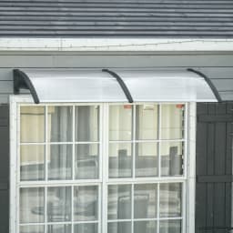 Outsunny Door Canopy Outdoor Awning Rain Shelter for Window Porch