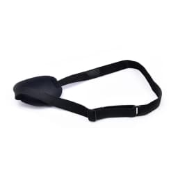 Kids/Adult Medical Concave Eye Patch Foam Groove Washable Eyeshades Adjust Strap