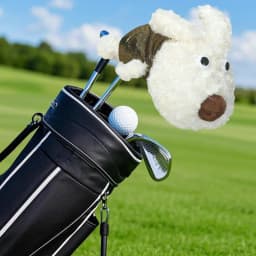 Golf Club Covers Plush Dog Driver Protector Headcover For Golf Club For Fairway/Hybrid For Women Men Sports Use