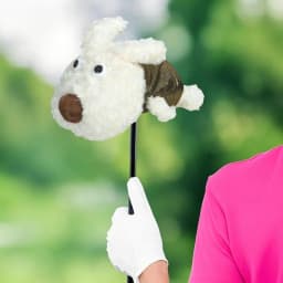 Golf Club Covers Plush Dog Driver Protector Headcover For Golf Club For Fairway/Hybrid For Women Men Sports Use