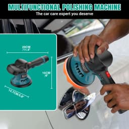 12V Cordless Car Buffer Polisher,6 Variable Speed Car Polishing Kit, For Car Detailing/Polishing/Waxing/Scratch Removing
