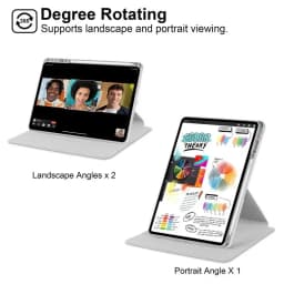 360 Rotation Cover For Honor MagicPad2 2024 Case With Pencil Holder Cover For Honor MagicPad 2 12.3" 2024 ROD2-W09 Tablet Case