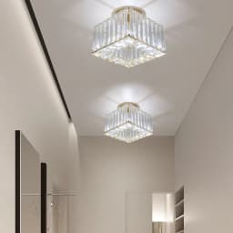 Led Pendant Light Modern Crystal Chandelier Kitchen Island Ceiling Lamp Dining Table Lustre Aisle Home Decor Corridor Fixture