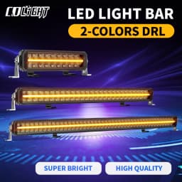 CO LIGHT Dual Row LED Light Bar 52inch 80,000LM DRL Spot Flood Combo Beam Driving Off Road Fog Work for Truck Pickup SUV 12V 24V