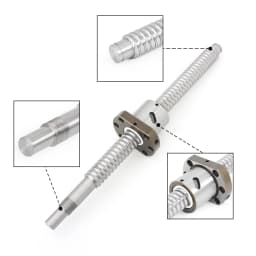 【EU Stock】SBR 16 Linear Guide Rail 6 Set SBR16 - 300/700/1100mm + Ballscrew Set SFU1605 - 350/750/1150mm + BK/BF12 CNC Part