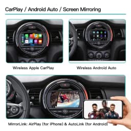 Wireless Carplay Android Auto For BMW Mini NBT CIC R55 R56 R57 R58 R59 R60 R61 Carplay Interface Mirror Link AirPlay multimedia