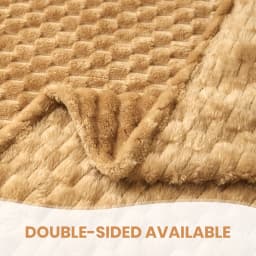 Good Nite Fleece Throw Blanket - Soft Plush & Warm Cozy White Blanket for Bed, Couch & Sofa Chair