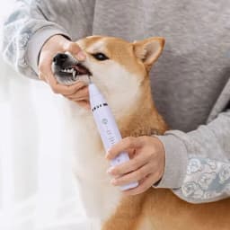 Tieker Ultrasonic Pet Teeth Cleaner Set Cat Dog Grooming Teeth Cleaner Oral Whitening Cleaning Tool Pet Electric Toothbrush