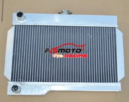 Aluminum Radiator + FANS FOR Rover MG MGB GT NIB Coupe Convertible 1.8L MT