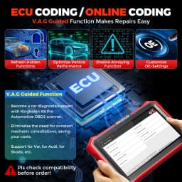 [Lifetime Free Update] KINGBOLEN K8 PRO Car Scanner Scan OBD2 Automotive Diagnostic Tool ECU Coding with CAN FD Doip for FCA SGW