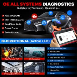 [Lifetime Free Update] KINGBOLEN K8 PRO Car Scanner Scan OBD2 Automotive Diagnostic Tool ECU Coding with CAN FD Doip for FCA SGW