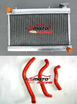 3ROW Aluminum Radiator + Silicone HOSE For HONDA TRX250 TRX250R TRX 250 1988-1989 88 89