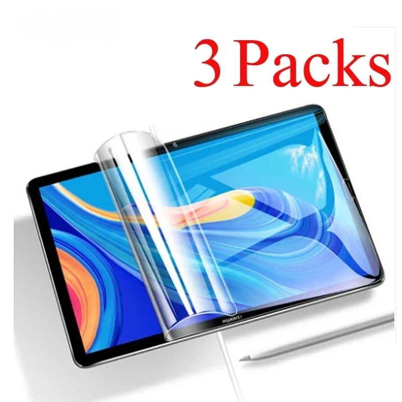 For Huawei MediaPad T5 10 AGS-W09 AGS-L09 AGS2-W09/L09/L03/W19 PET soft Protective Film HD Screen protector 10.1" inch Tablet
