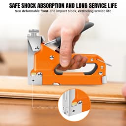 Heavy Duty Staple Gun, 3 in 1 Upholstery Staple Nail Steel Gun with 3000 Staples, Stapler Gun for Wood, Crafts, Carpentry