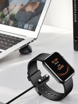 Magnetic USB Charging Cable Power Charge Wire 2-Pin Charger Adapter Power Cord for CMF Watch Pro 2/Pro 1 Smartwatch Accessories