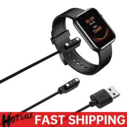 Magnetic USB Charging Cable Power Charge Wire 2-Pin Charger Adapter Power Cord for CMF Watch Pro 2/Pro 1 Smartwatch Accessories