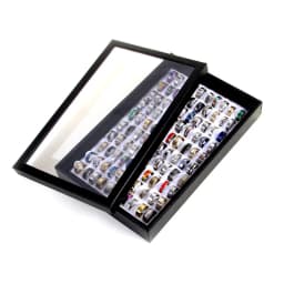 100pcs Mixed Size Rings Bulk Finger Band Ring Wholesale Lot Men Women Jewelry luxury Gift Holiday Party Wedding Punk Rings