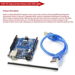Nema 17 Stepper Motor CNC Controller Kit & UNO R3 Improvement Borad & DRV8825 Drivers For Arduino 3D Printer