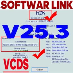 UPDATE SOFTWARE VCDS 2025 VAG COM OBD2 Scanner VAG HEX V2 USB Interface For  Unlimited VINs Multilingual TOO