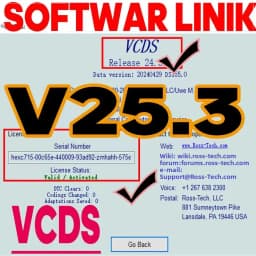 UPDATE SOFTWARE VCDS 2025 VAG COM OBD2 Scanner VAG HEX V2 USB Interface For  Unlimited VINs Multilingual TOO