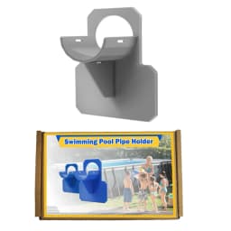 Original Pool Pipe Fixing Holder Pool Hose Support Hose Outlet Mount with Cable Tie Clamp for Intex Above Ground Pool Accessory