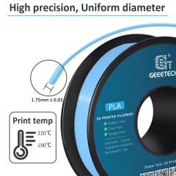 Geeetech 1kg 1.75mm Filament,3d printer Filament PLA PETG Plastic ,Lines Up Neatly,3d printing wire materials,vacuum packaging