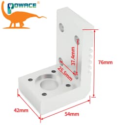【EU】Square 104W ER8 DC Brushless spindle motor CNC kit & DBD200 24V Driver For Router Milling