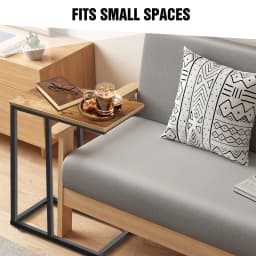 EFAN Mobile Coffee Sofa Table Fits Camping Leisure Ultra Lightweight Portable Picnic Garden Tea Table, Narrow End Table for Home