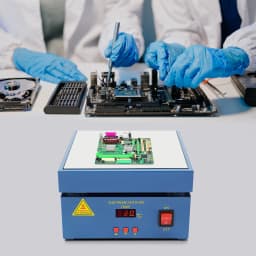 800W Electronic Soldering Hot Plate Preheat Soldering Station Welder Hot Plate LCD Display 20x20cm