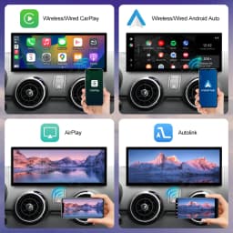 12.3” Car Multimedia Linux Touch Screen For Audi A1 2012-2018 Wireless CarPlay Android Auto Airplay Car Player Radio
