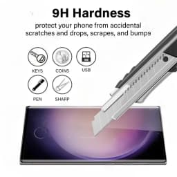 3PCS Full Cover Tempered Glass For Samsung Galaxy S25 S23 S24 S22 S21 Ultra Protective Glass For Samsung S10 S24 FE Note 20 10 9