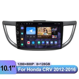 JOYING 10.1" Android Head Unit for Honda CR-V CRV 2012-2016 Wireless CarPlay Android Auto GPS Navigation EU/US Warehouse
