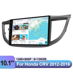 JOYING 10.1" Android Head Unit for Honda CR-V CRV 2012-2016 Wireless CarPlay Android Auto GPS Navigation EU/US Warehouse