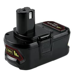 Vanon P108 5Ah 18V One+ Lithium Battery Suitable for P102 P103 P104 P15 P107 P109 P122 Power Tools Replace for Ryobi Battery pin