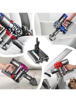 VANON 6.4Ah V7 Battery Replace for Dyson 21.6V Battery Pin Compatible with Animal,Trigger,Absolute,Handheld Vacuum Cleaners   ﻿